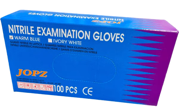 Guantes desechables JOPZ nitrilo azul premium - Calidad superior protección Honduras