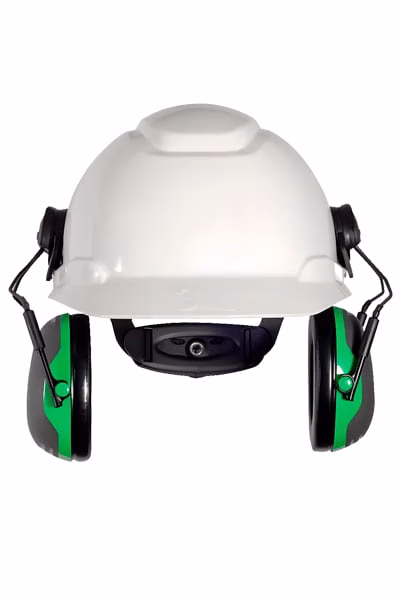 Orejera 3M Peltor Serie X para casco 21 dB - Protección auditiva integrada Honduras