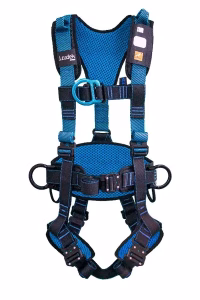 ARNES LIVIANO DE 4 ARGOLLAS EN H CON SOPORTE LUMBAR, HOMBROS Y PIERNAS IRUDEK WIND BLUE 2