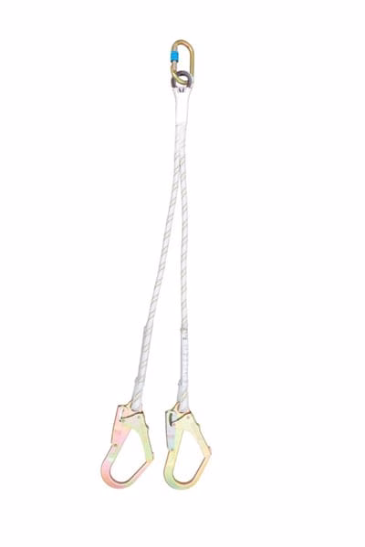 LINEA DE RESTRICCION TIPO Y DE CUERDA 180 CM MOSQUETON 50 MM IRUDEK NEXION 259