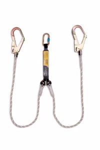LINEA DE VIDA TIPO Y CUERDA CON ABS DE 180 CM MOSQUETON 50 MM IRUDEK ASTUN 363