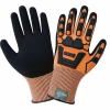 Guante industrial anti impacto AC A4 Global Glove palma nitrilo negro