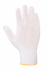 Guantes algodón uso general Honduras marca Juba con puntos antideslizantes palma