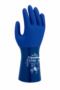Guantes de nitrilo para químicos SHOWA azul doble baño 13 pulgadas Honduras