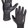 Guante anticorte negro PU Juba